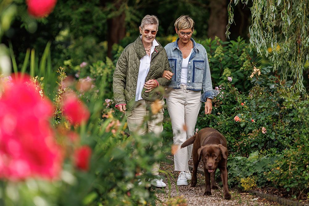 Spaziergang im Garten