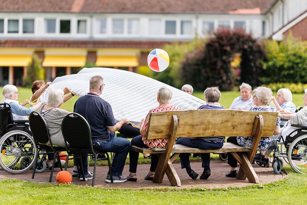 Gemeinsames Ballspiel
